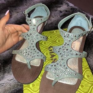 Gianni Bini Denim Sandals
